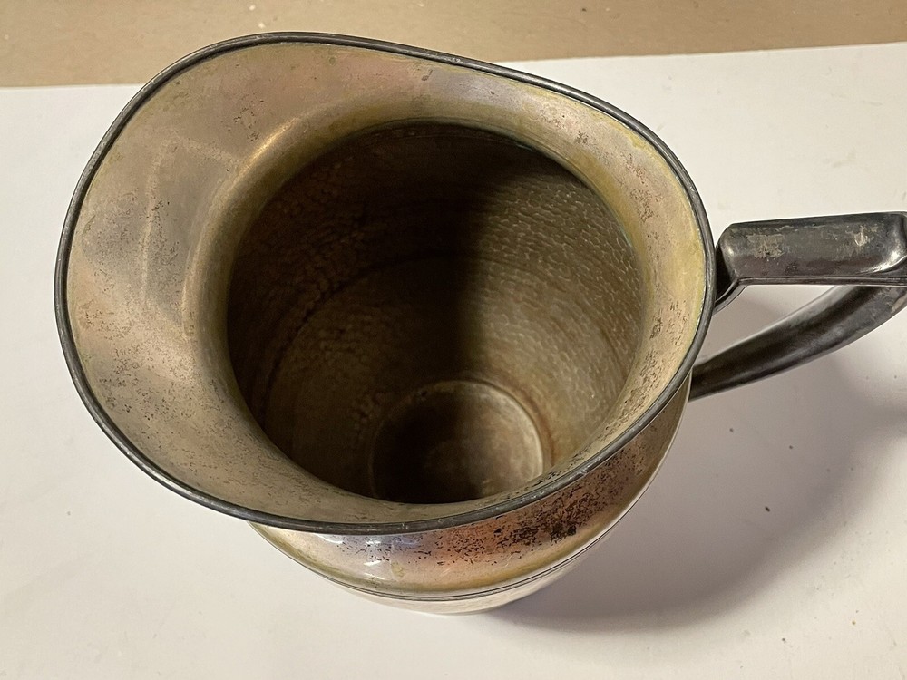 Vintage Silver PLATE Water Pitcher Silver Craft EPNS