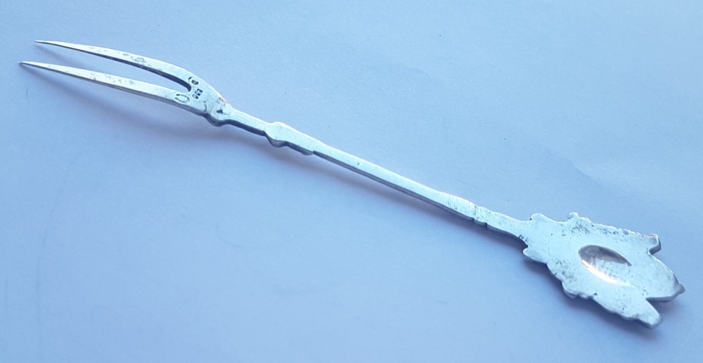 Fork/ Serving fork/ Lemon fork, 800 Silver, around 1900 N905