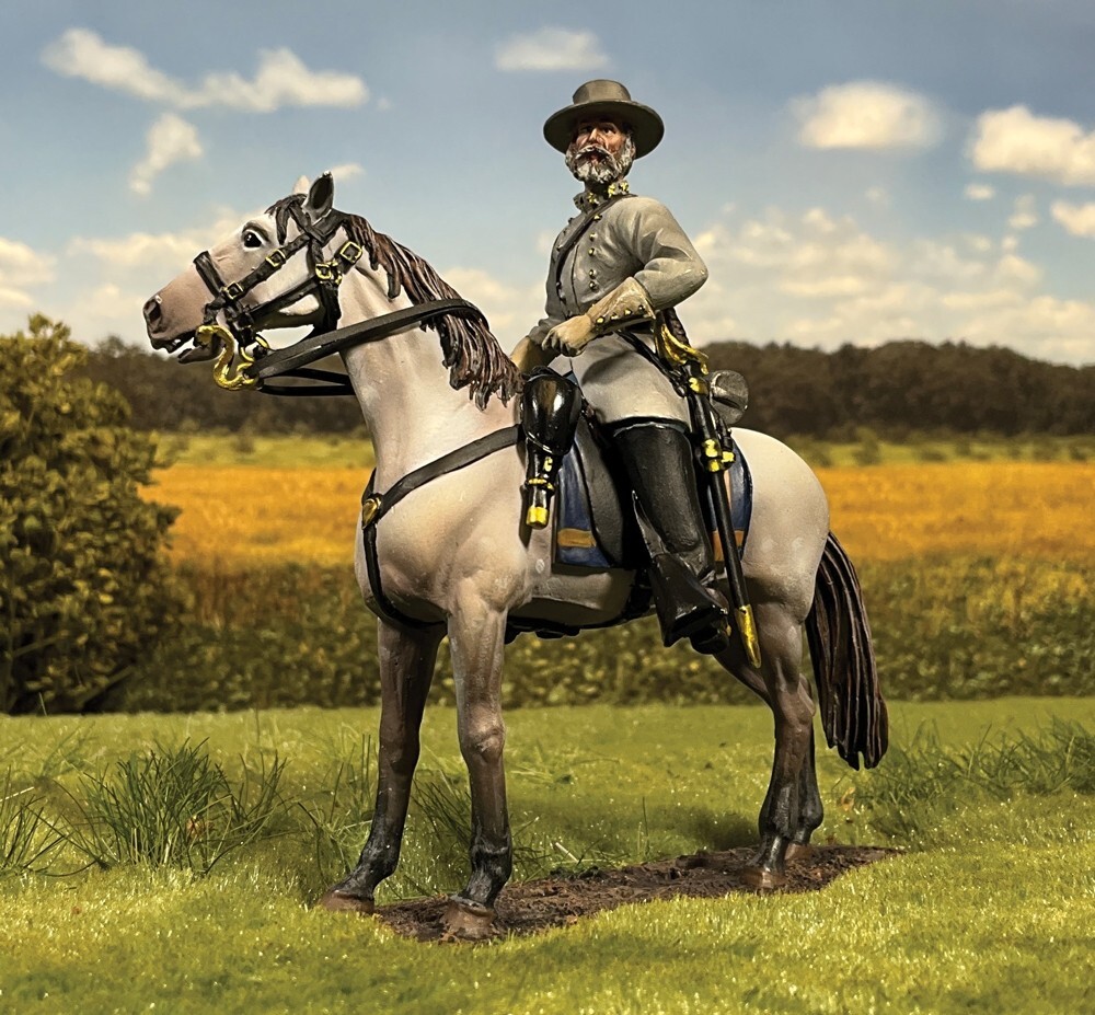 BRITAINS CIVIL WAR CONFEDERATE 31451 CONFEDERATE GENERAL ROBERT E. LEE MOUNTED