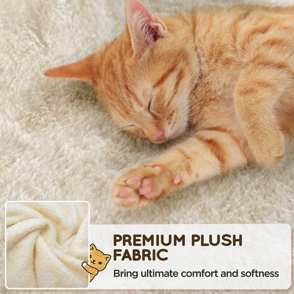 Yaheetech 63 in Cat Tree Tower Multi-Level Scratching Posts Hammock