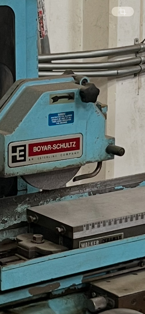 Boyer Schultz 618 2-Axis Automatic Surface Grinder 6" x 18" Walker Chuck Coolant