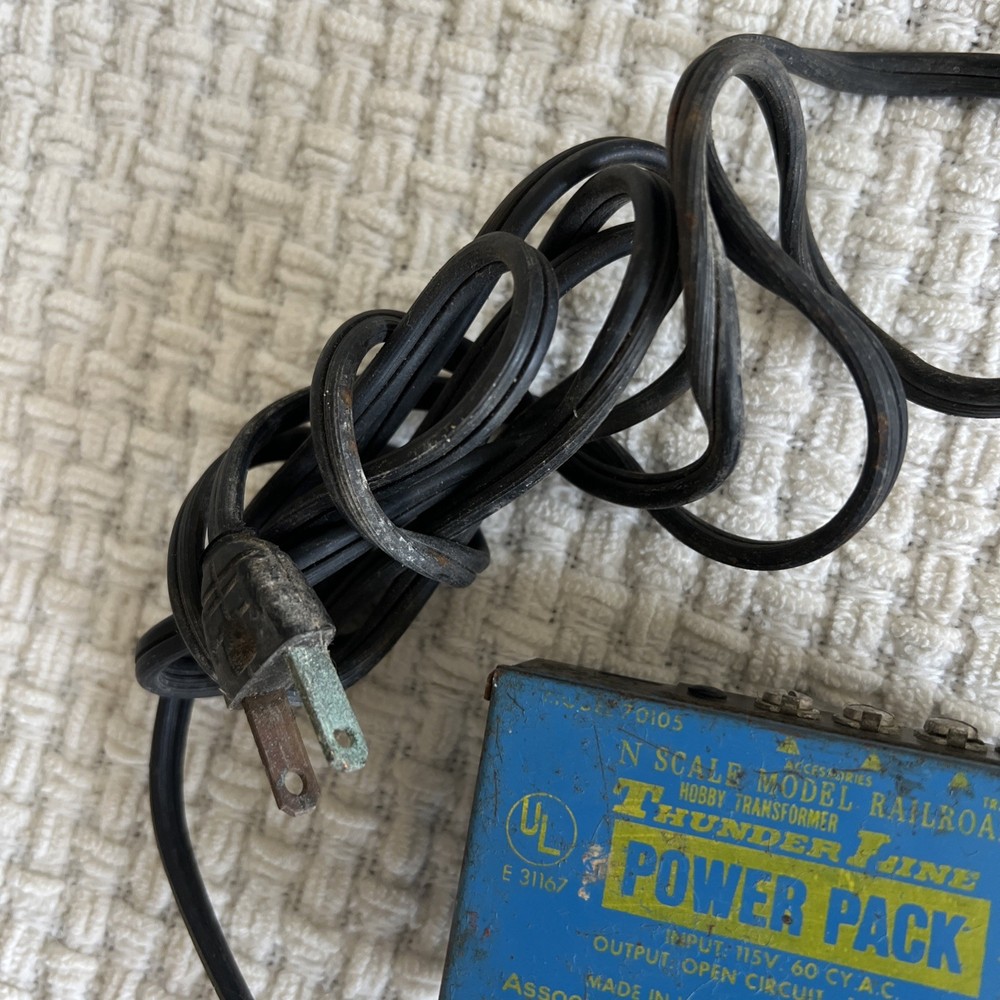 AHM Thunder Line Power Pack Train Transformer N Scale UNTESTED