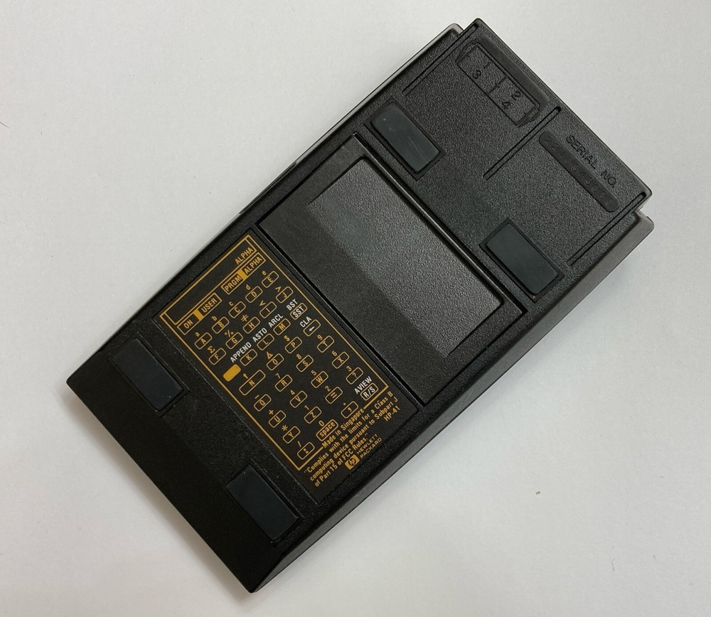 Hewlett Packard HP 41C Calculator