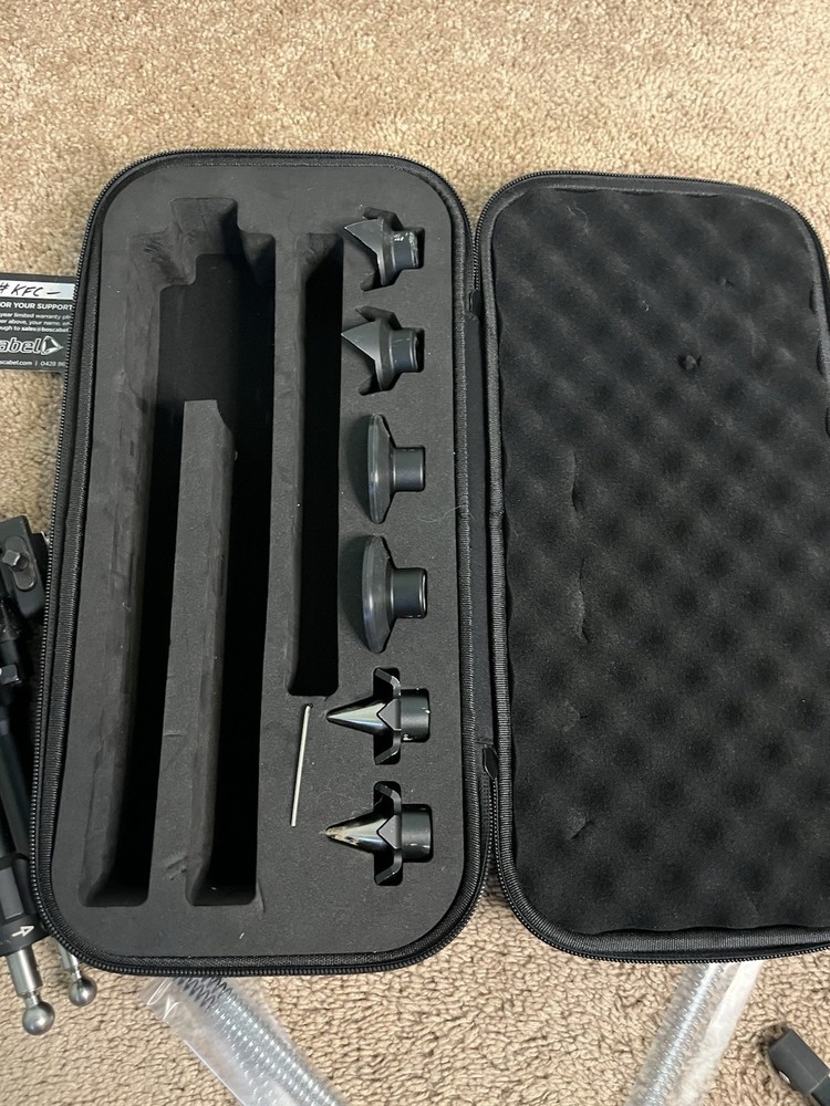 BOSCABEL Bel Lock Bipod BLV3C220CP W/ Extra Legs Case