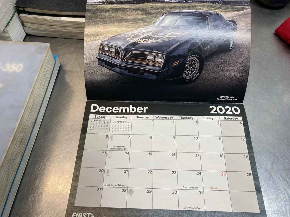 O’Reilly/First Call 2021 Calander