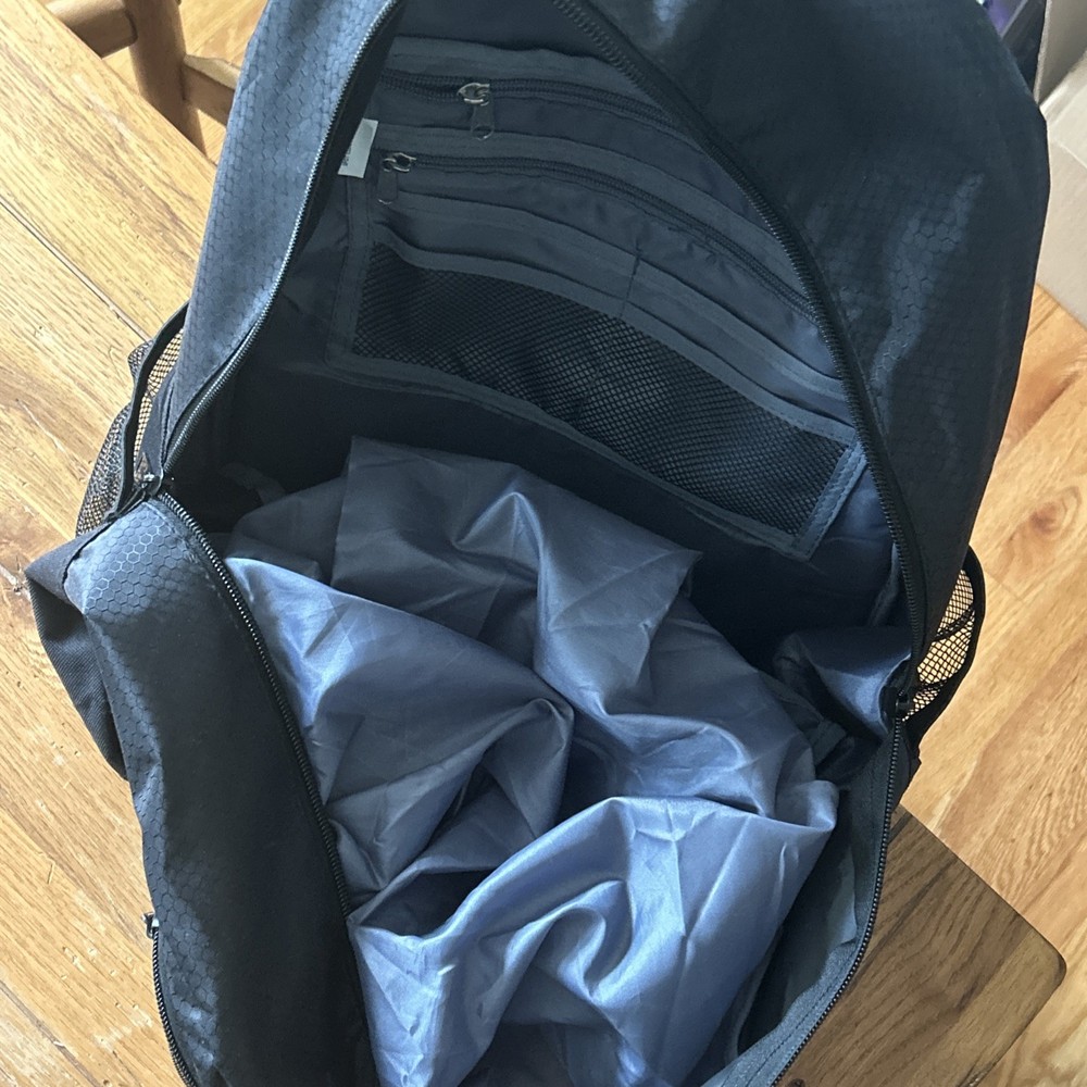 Black Soccer Bag