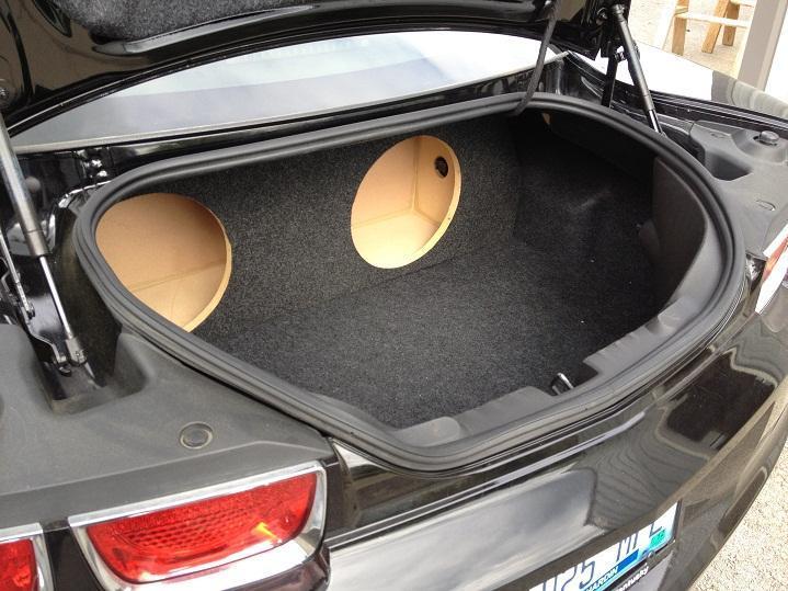 For a 2012-2015 Chevy Camaro -Custom Ported / Vented Sub Box Subwoofer Enclosure