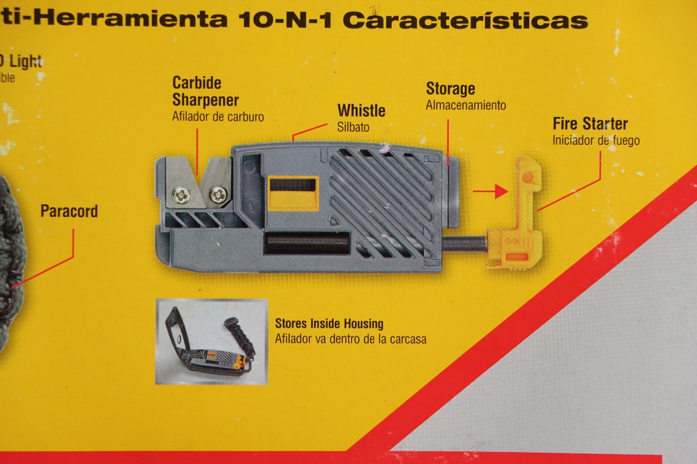 Smith's 50541 Ultimate Survival Multi-Tool First Aid Fire Starter Knife Kit