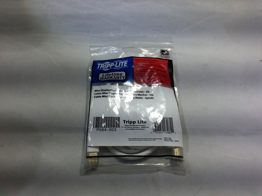 Tripp Lite Mini DisplayPort Cable (M/M) 3-ff (P584-003)