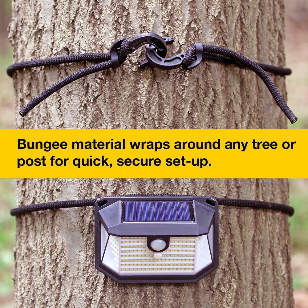 Motion Light, Security for Camping Hunting, Solar Powered