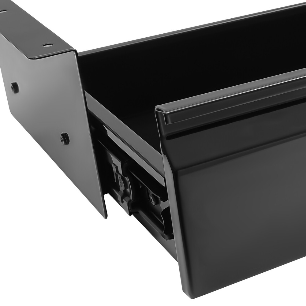 33?? Black Space Saver Sliding Under Desk Storage Drawer Pull-out Drawer