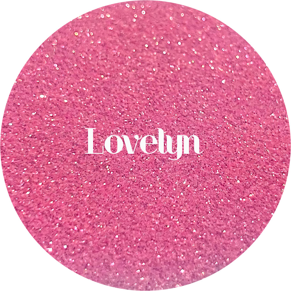 Premium Polyester Glitter - Pink Iridescent