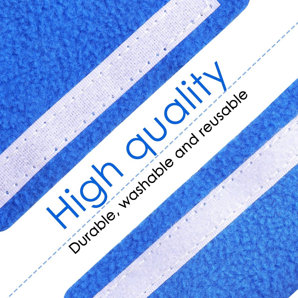 Treela 6 Pairs Soft Nasal Oxygen Covers Cannula Protective Blue