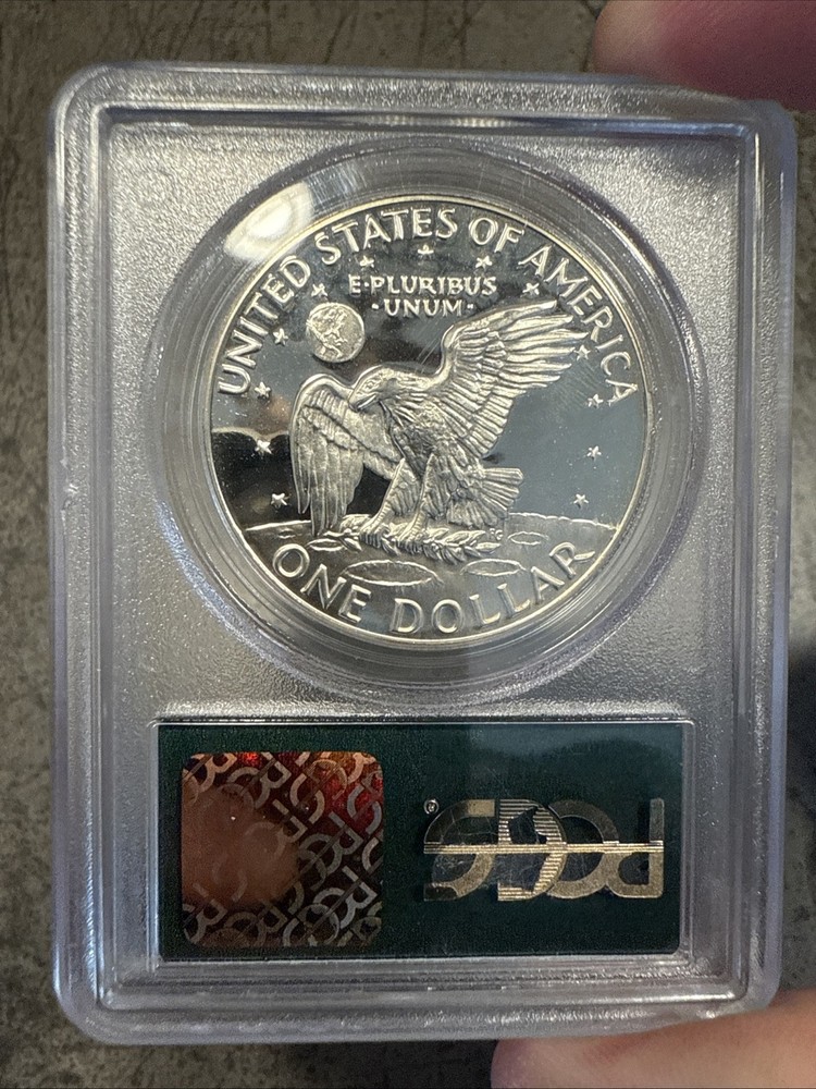 1973-S Eisenhower Ike Dollar Silver PCGS PR68 OGH