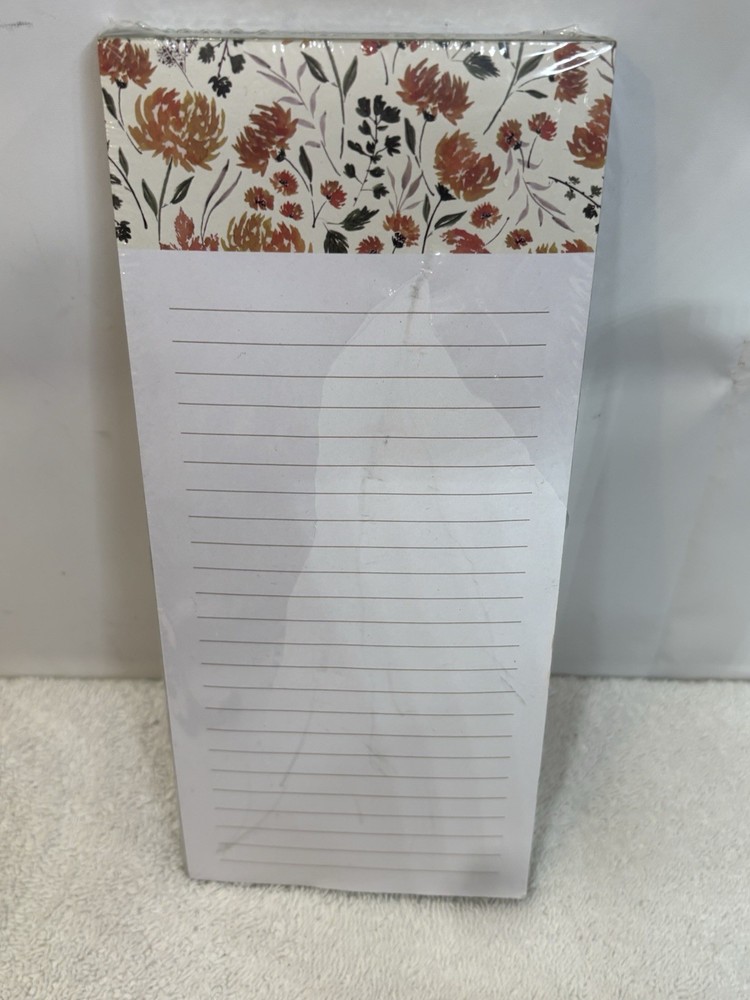 Gaphique 100 Sheets Graphic Notes Floral Magnetic Note Pad