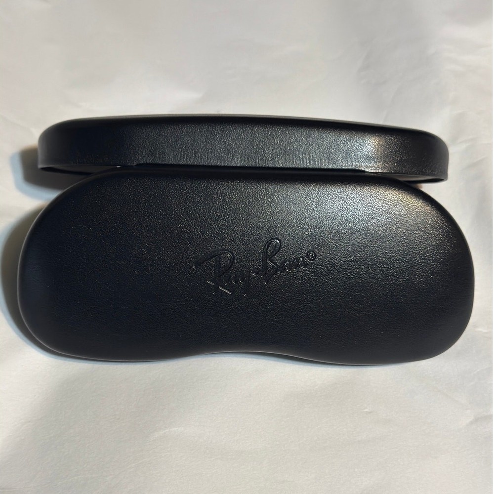 Ray-Ban Black Hard Sunglasses Case Clamshell Logo