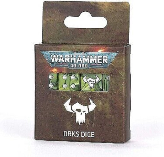 Warhammer 40k: Orks Dice 2024