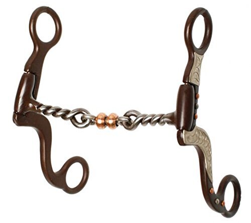 Showman 5" Twisted Mouth Bit w/ Copper Roller