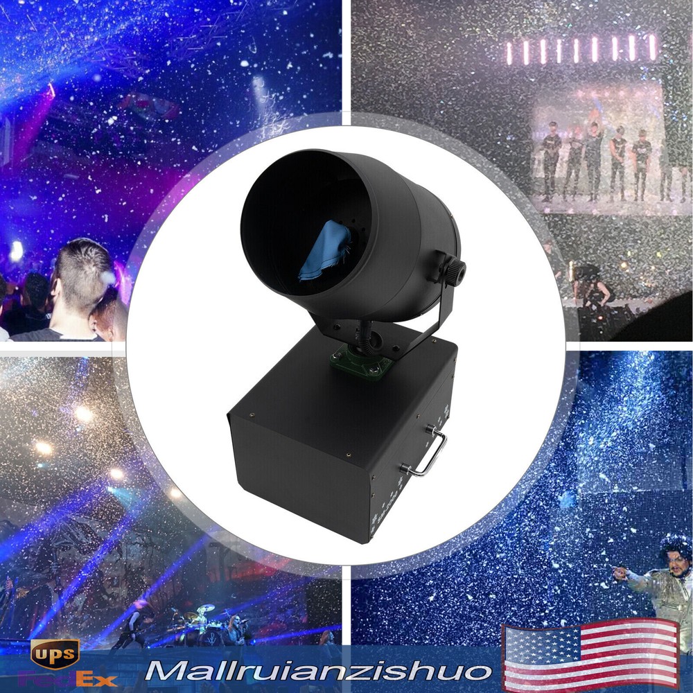 2000w Snow Machine Remote Control Snowflake Spraying Machine Stage Snow Blowing