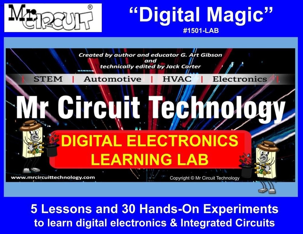 1501-LAB Mr. Circuit Digital Magic Electronics Lab - STEM Education