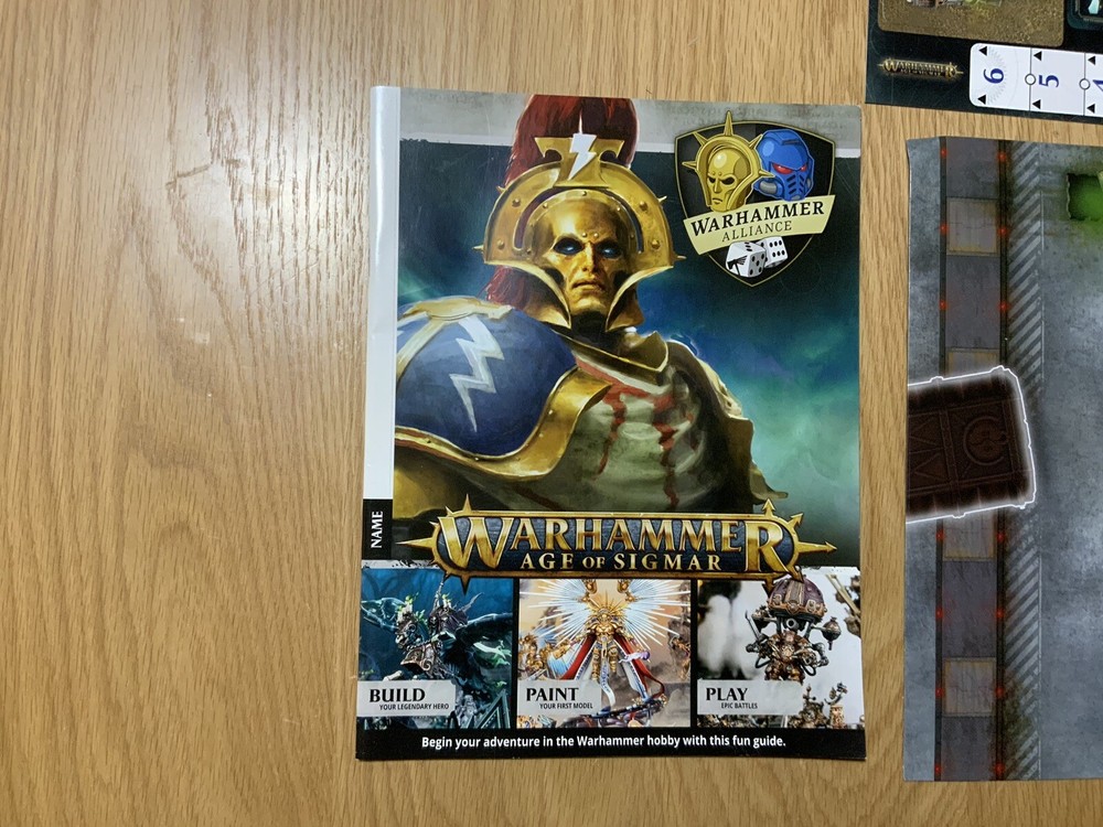Warhammer 40K Alliance Activity Magazine Starter Guide - Unused, Opened, READ