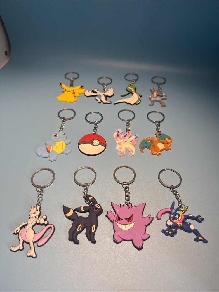 1x Pokemon Key Chain Choose Your Pokemon (Read Description)