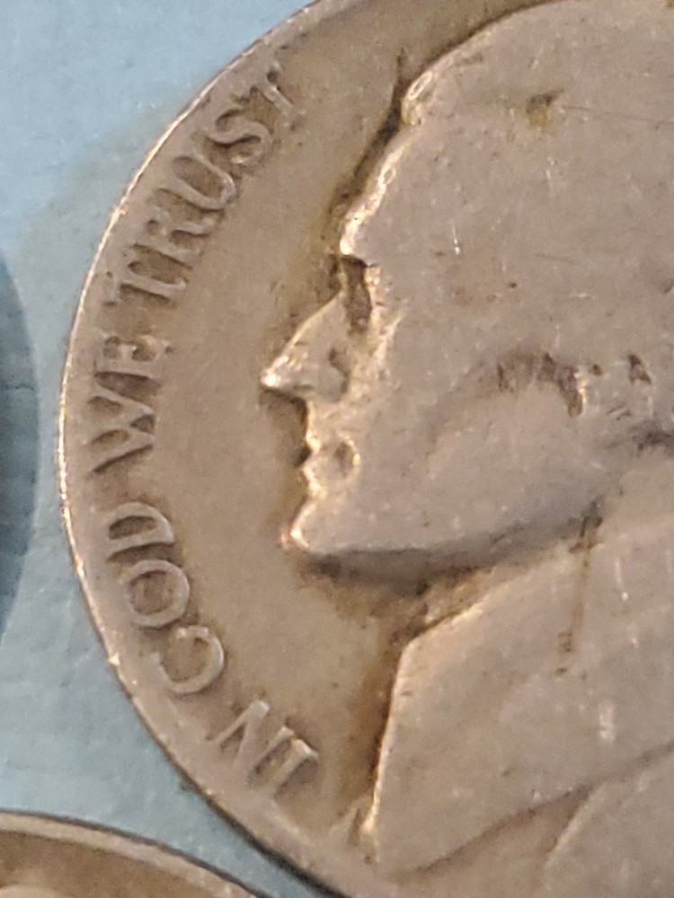 Lot Of 1949 Nickel Error