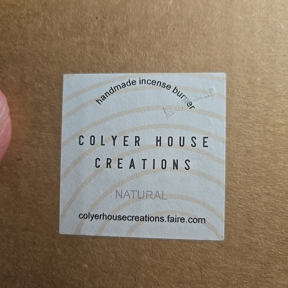 Colter House Creations Handmade Incense Burner