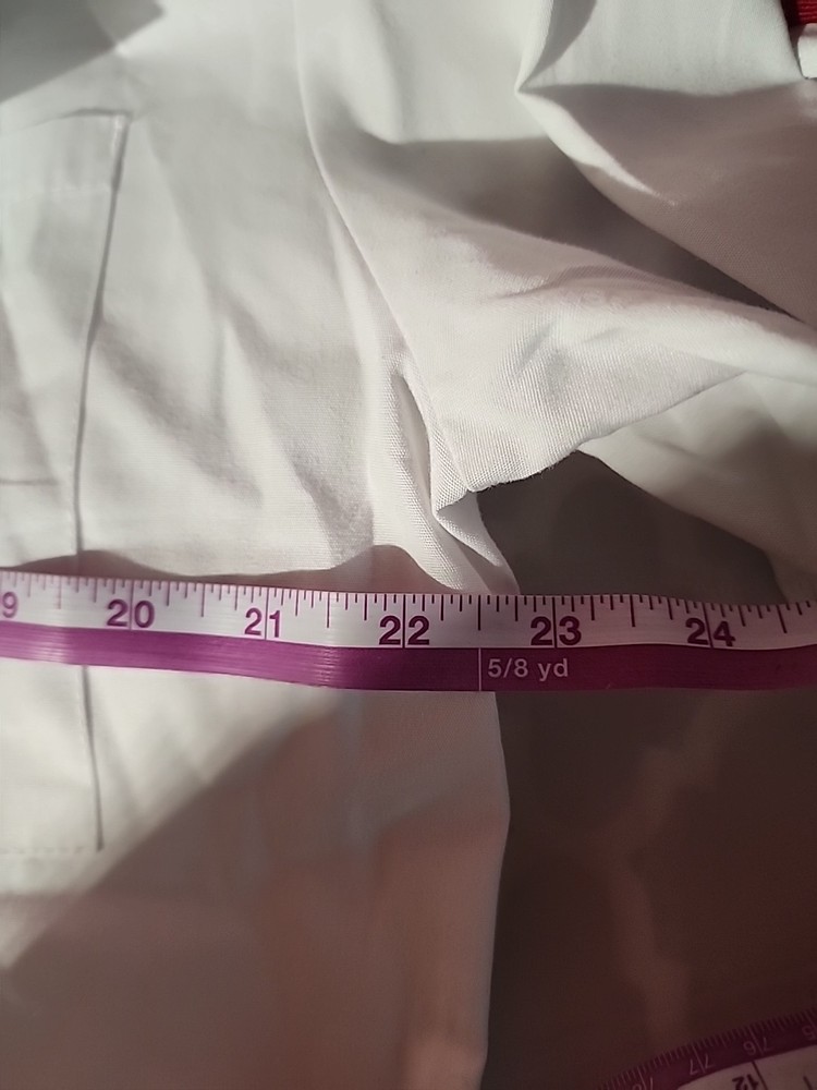 Lab Coat White Dress A Med Size M
