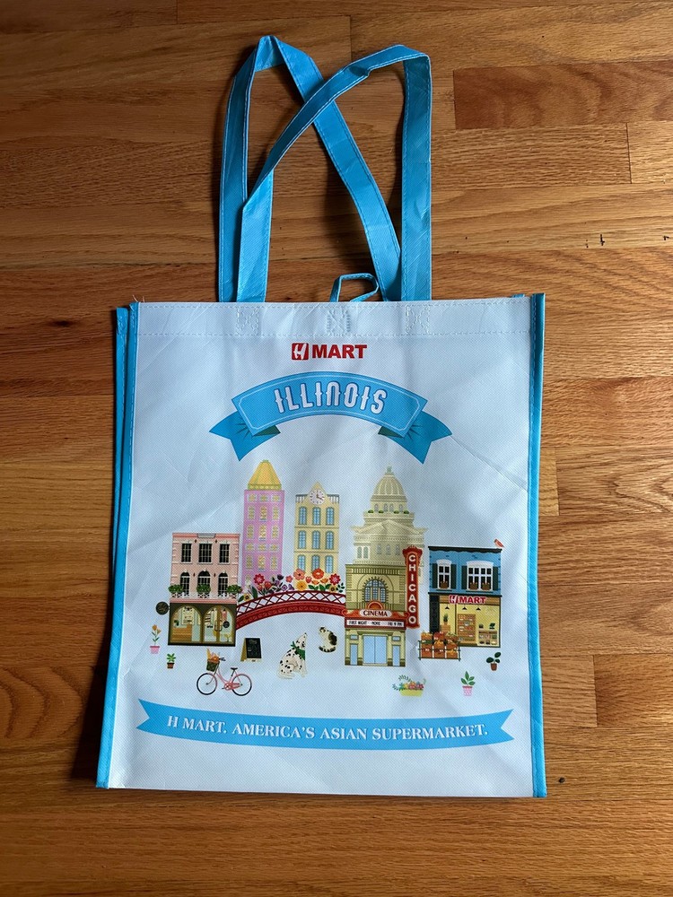 H Mart Reusable Shopping Bag Illinois