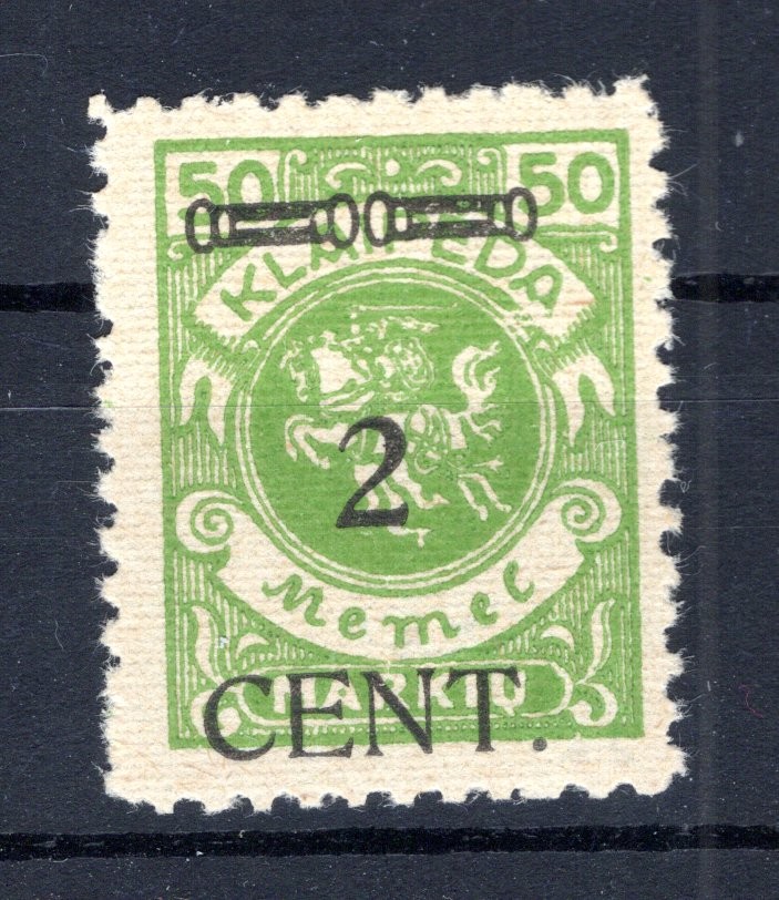 Memel 177II Impeccable ** MNH POSTFRESH (DA2159)