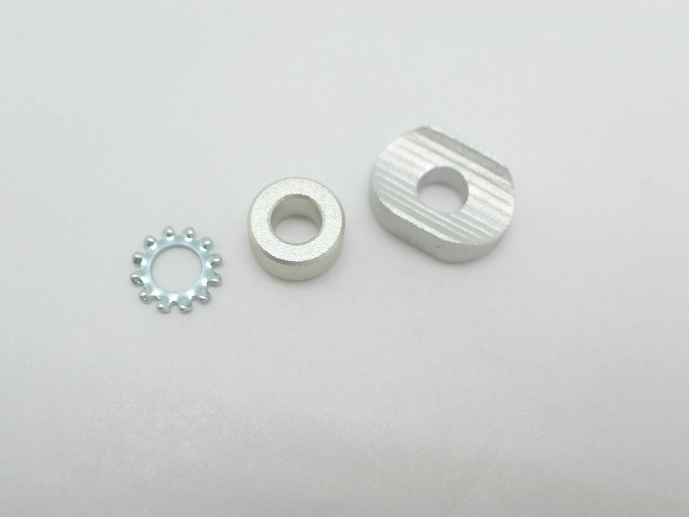 Lightweight Alloy CNC Finished Chain Drop Catcher -- Silver