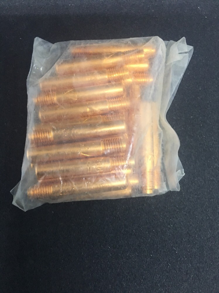 (25) Pack Contact Tips  14-52, 045"  1.3mm.