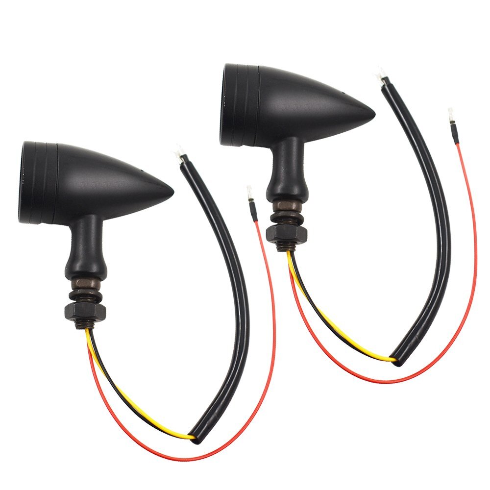 Motorcycle LED Turn Signal Red Lights Indicator For Chopper