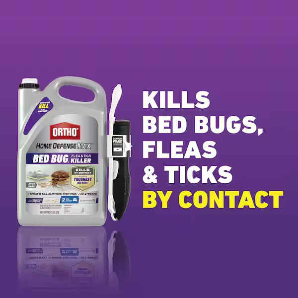 Home Defense Max Spray 1 gal Bed Bug Flea and Tick Killer Bedbug