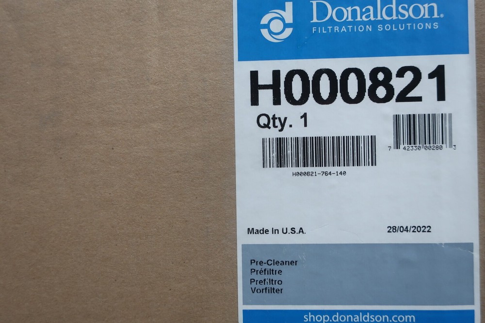 Donaldson H000821 Pre-cleaner