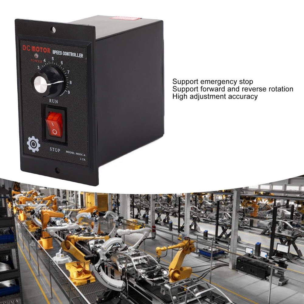 DC Motor Speed Controller, AC 110V Input DC 90V Output Motor Speed Controller...