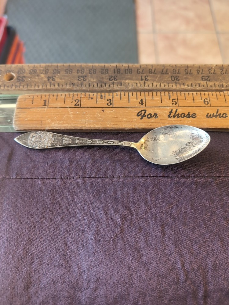 Sterling Souvenir Spoon Wyoming
