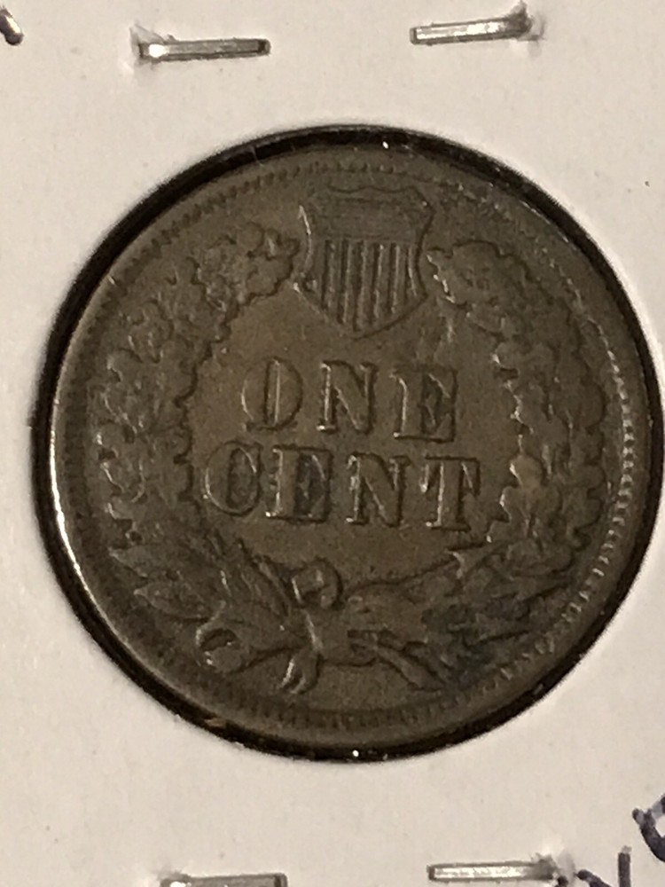 1896 Indian Head Cent VG+ **Rim Ding**