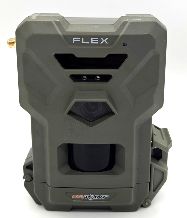 SPYPOINT FLEX Cellular Trail Camera 33MP 1080p - Unit & Antenna Only - TESTED