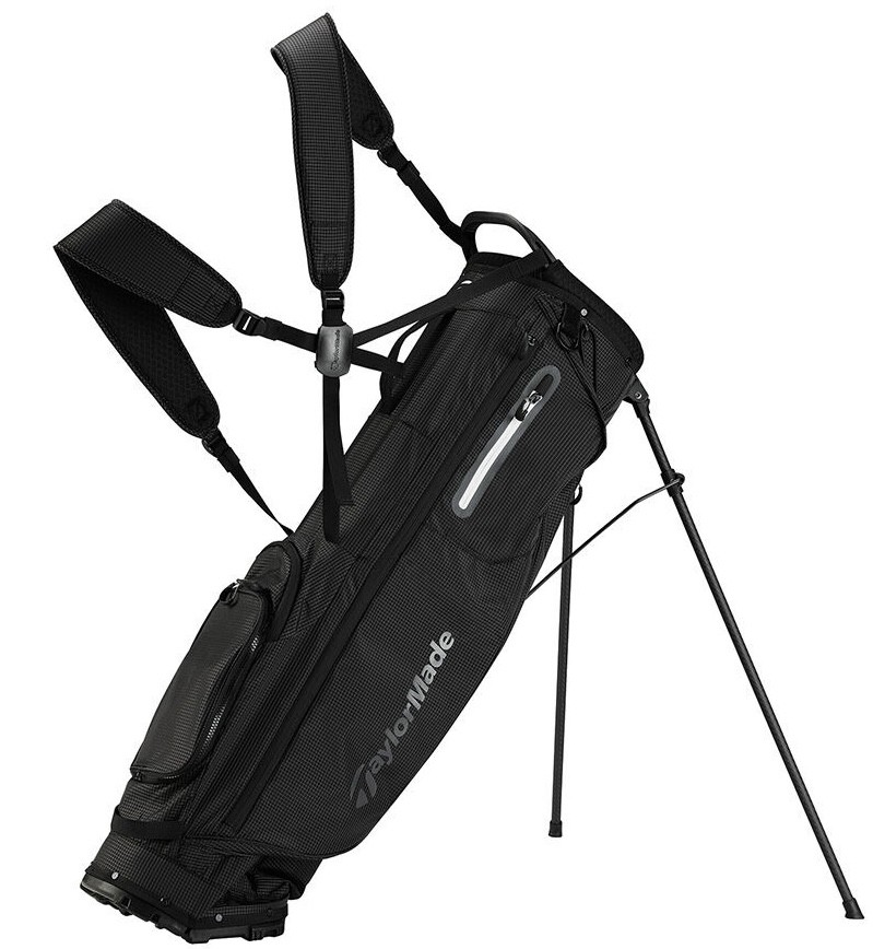 New TaylorMade Golf Flextech SuperLite Stand Bag Black