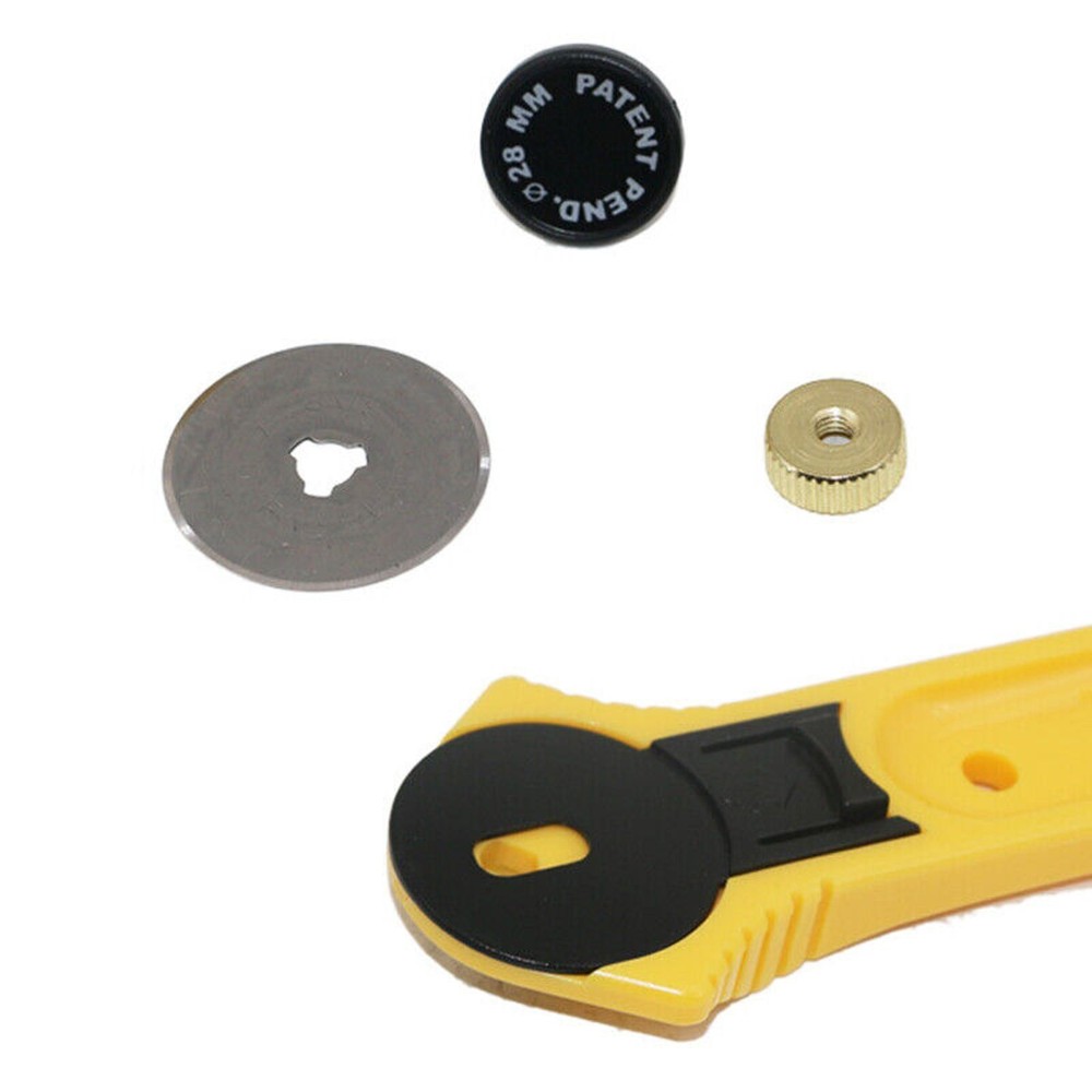 Portable Diameter 28MM Paper Leather Cloth Solid Wheeled Cutting Tools a