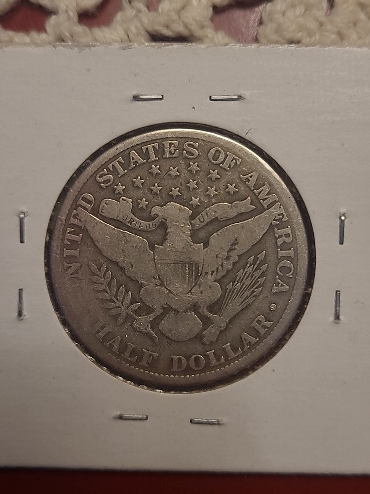 1908 Barber Half Dollar