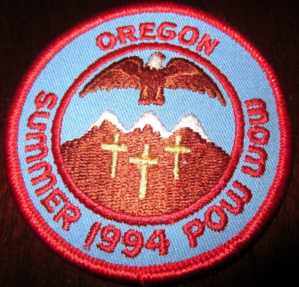 Royal Rangers Rr Uniform Patch Oregon Pow Wow Summer 1994 Eagle