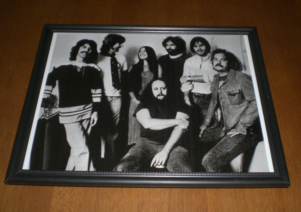 THE GRATEFUL DEAD FRAMED B&W PRINT