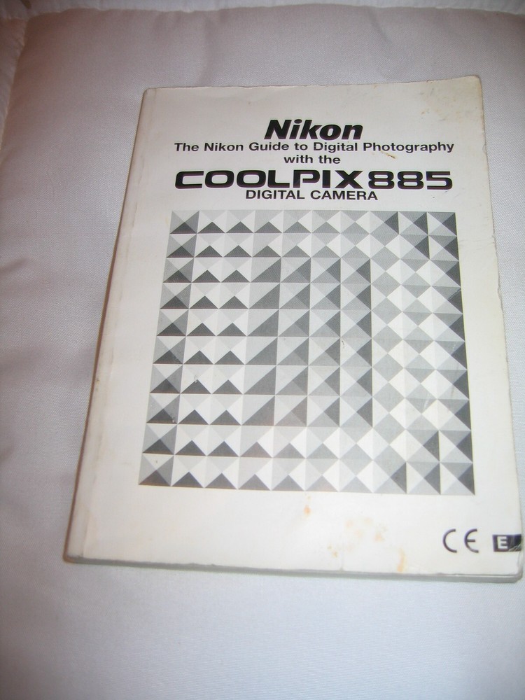 Nikon Cool Pix 885 Digital Camera User Guide Instruction Manual