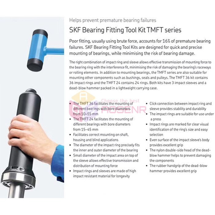 SKF TMFT36 Bearing Mounting Tools Bearing Installing Tool Kit