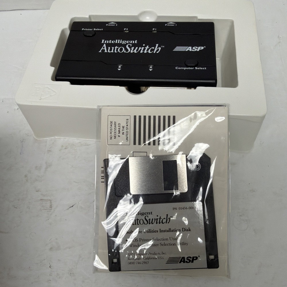 ASP Intelligent AutoSwitch Parallel port 2:2