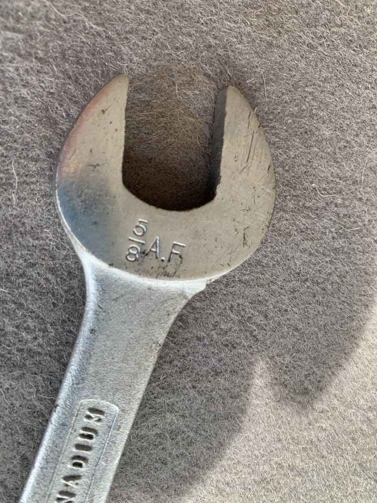 GORDON TOOLS Vintage Open End Spanner 3/4AF & 5/8AF