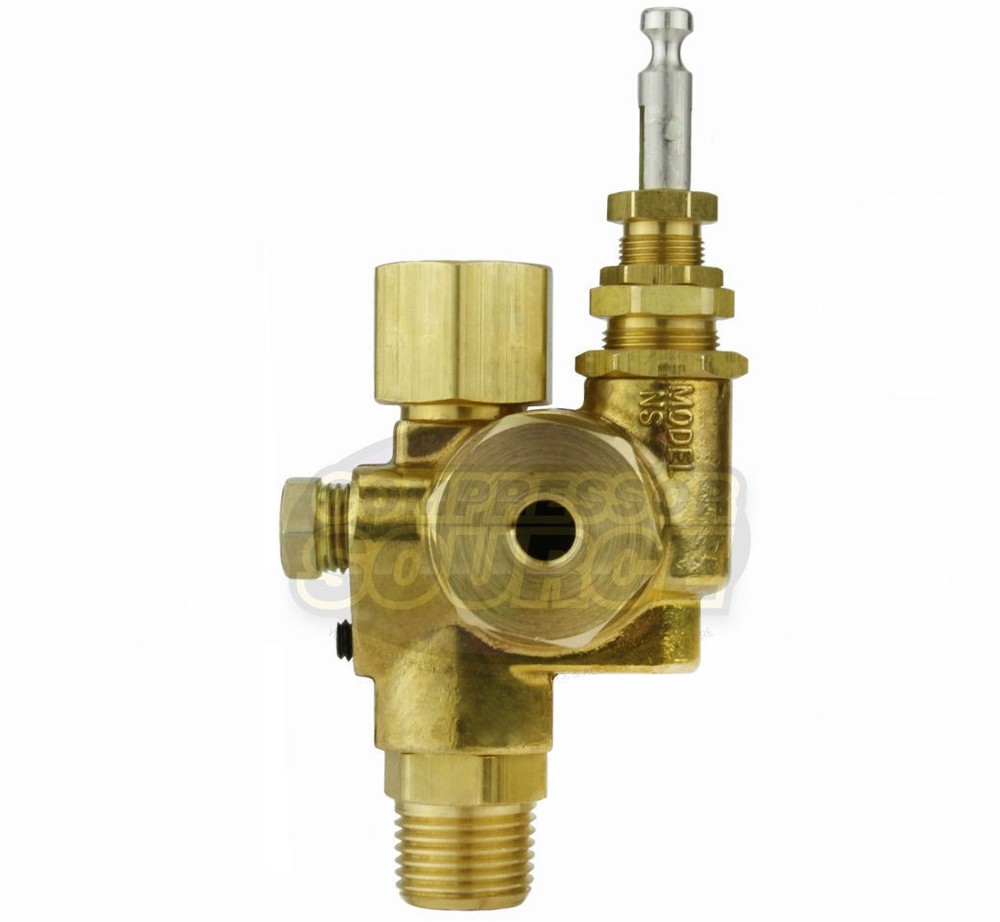 Air Compressor pilot unloader check valve combo 95-125